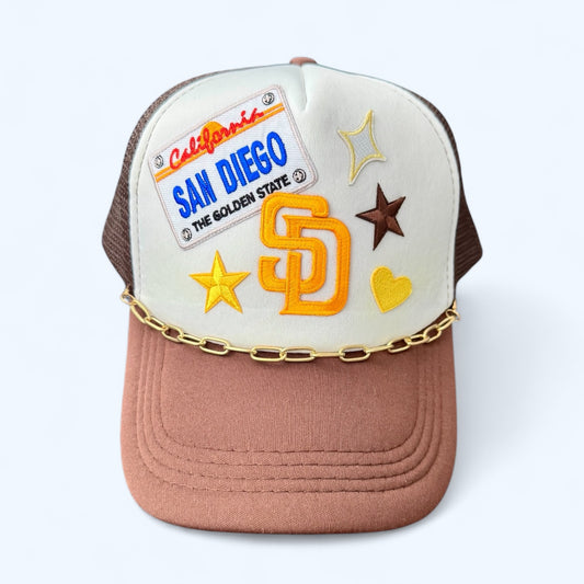 license plate hat