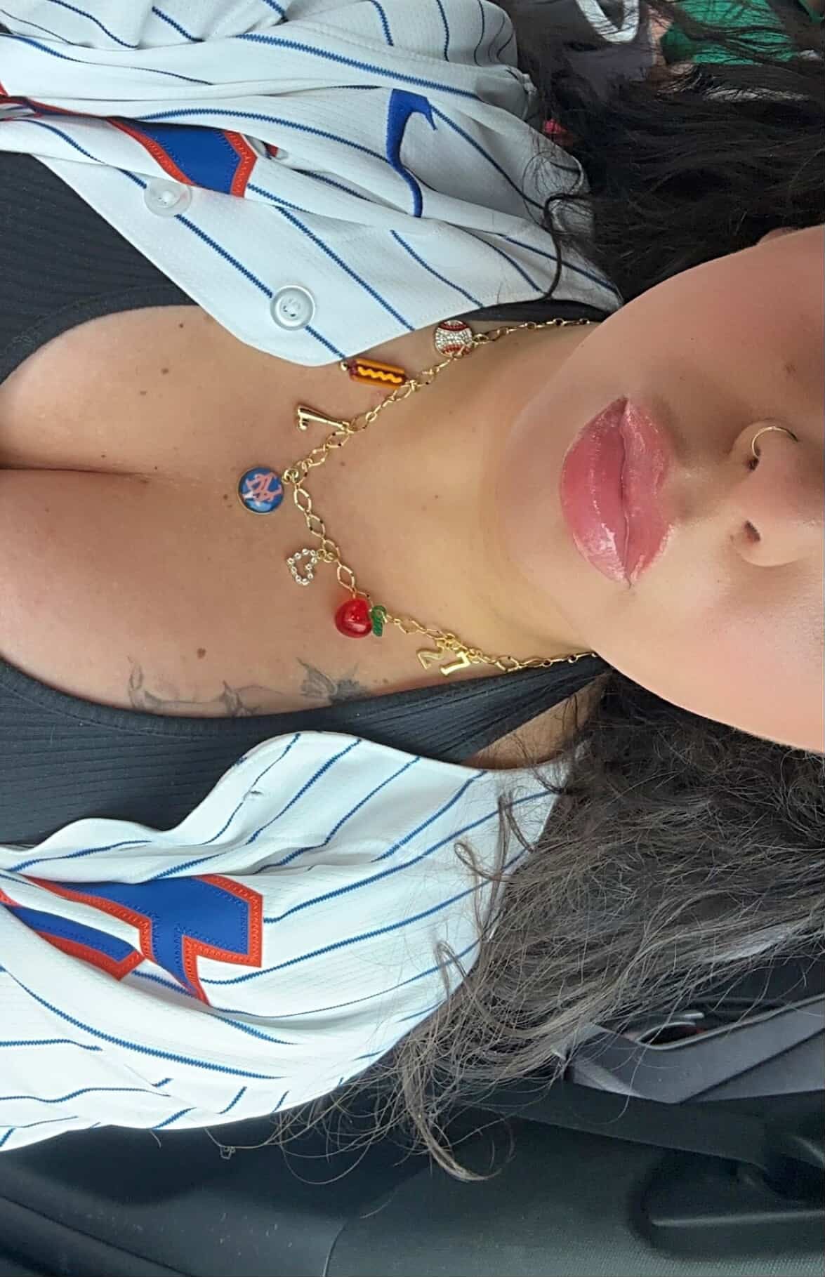 CUSTOM sports charm necklace