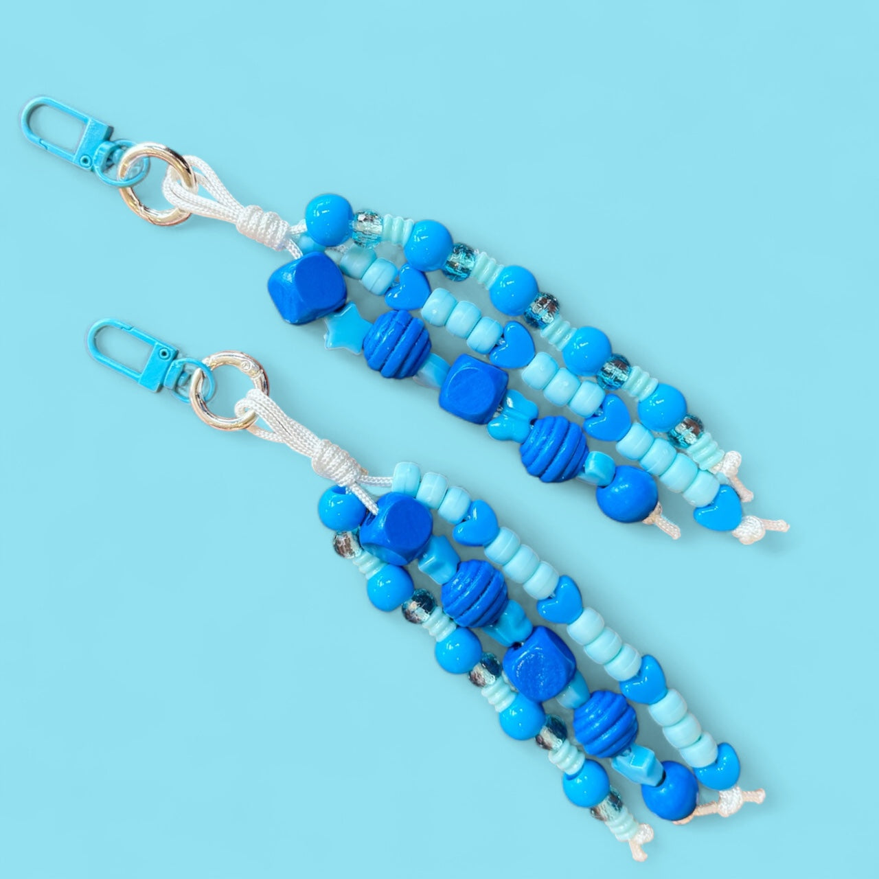 blue raz bag charm