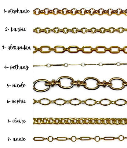 CUSTOM sports charm necklace