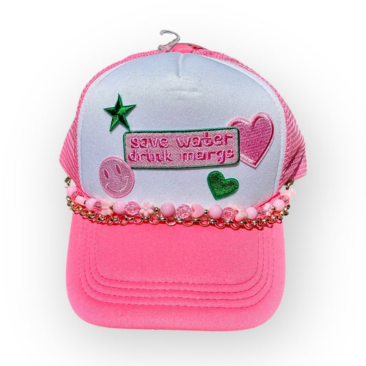 save water drink margs hat