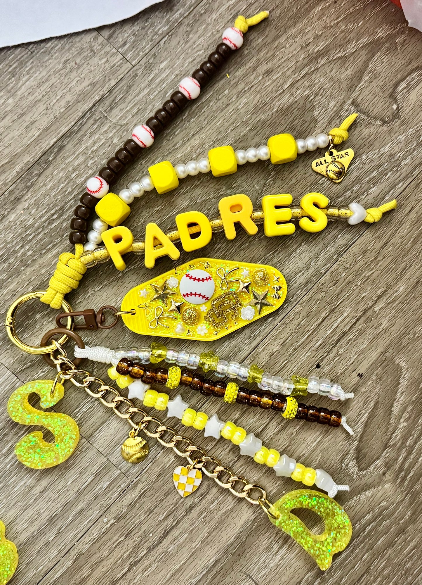 CUSTOM bag charm/keychain DELUXE