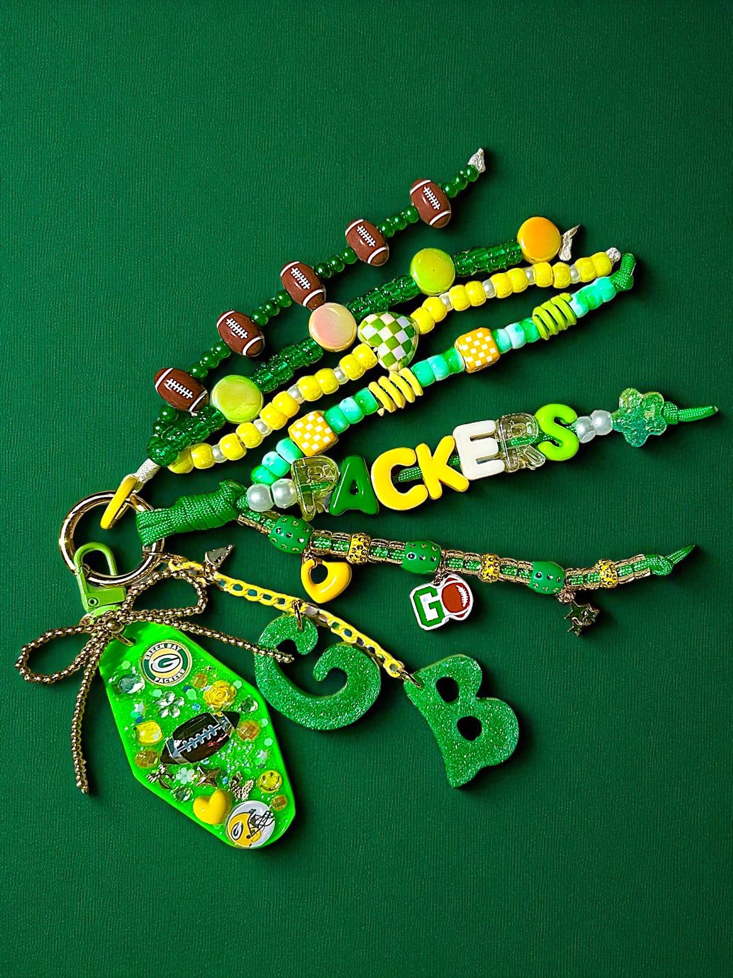 CUSTOM bag charm/keychain DELUXE