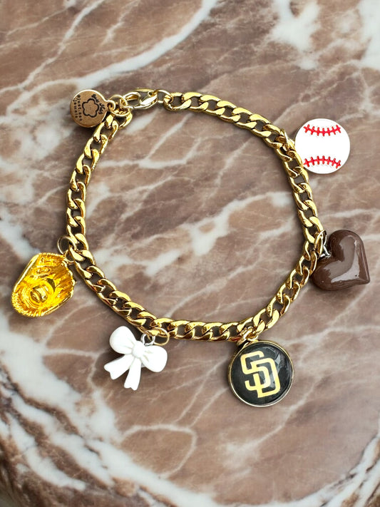 CUSTOM charm bracelet - chain