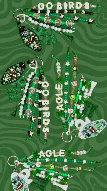 CUSTOM bag charm/keychain DELUXE