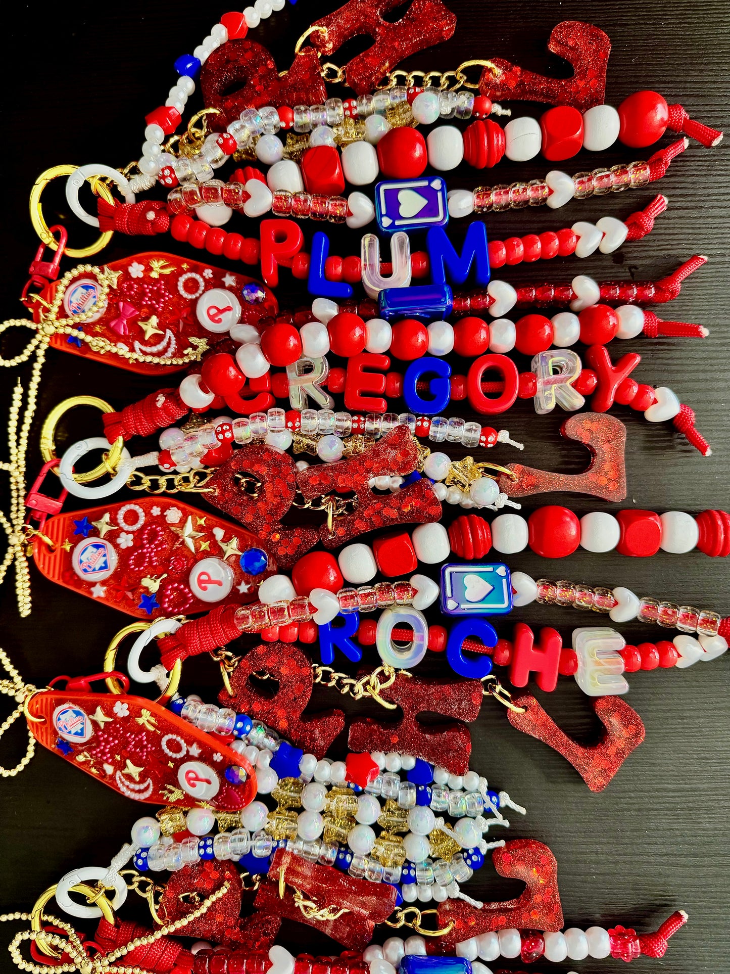 CUSTOM bag charm/keychain DELUXE