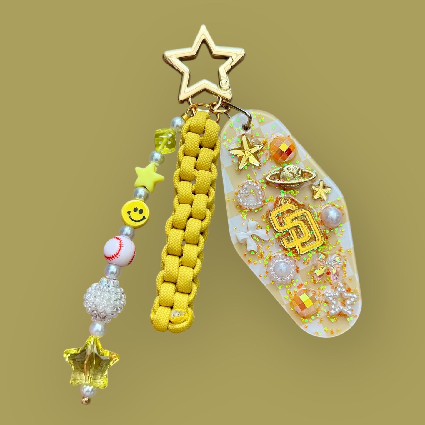 stadium shine bag charm