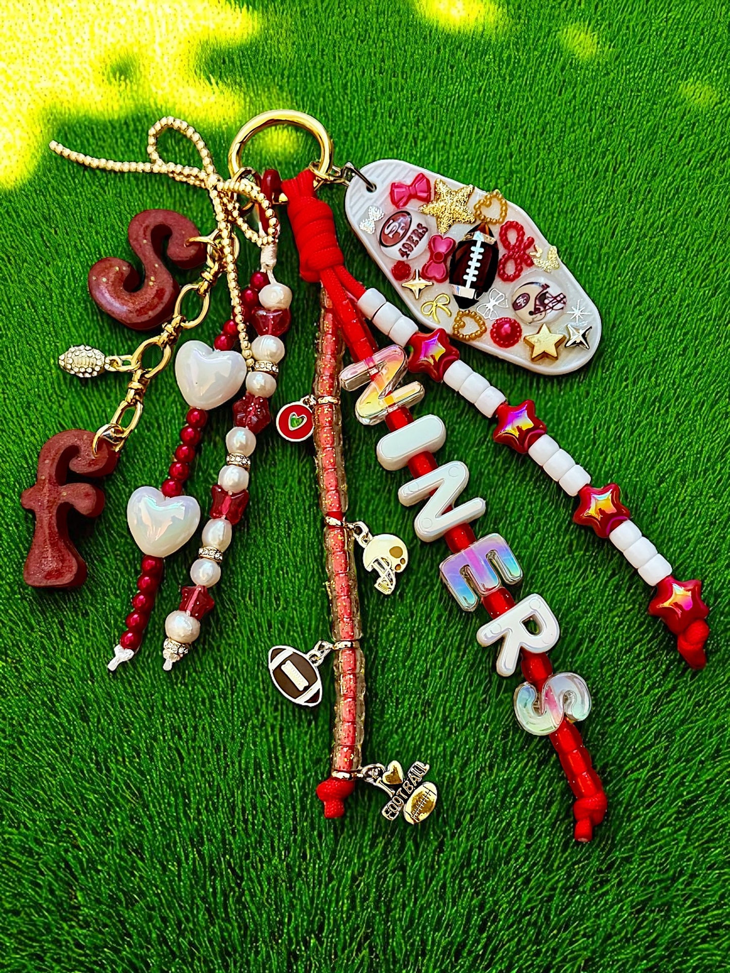 CUSTOM bag charm/keychain DELUXE