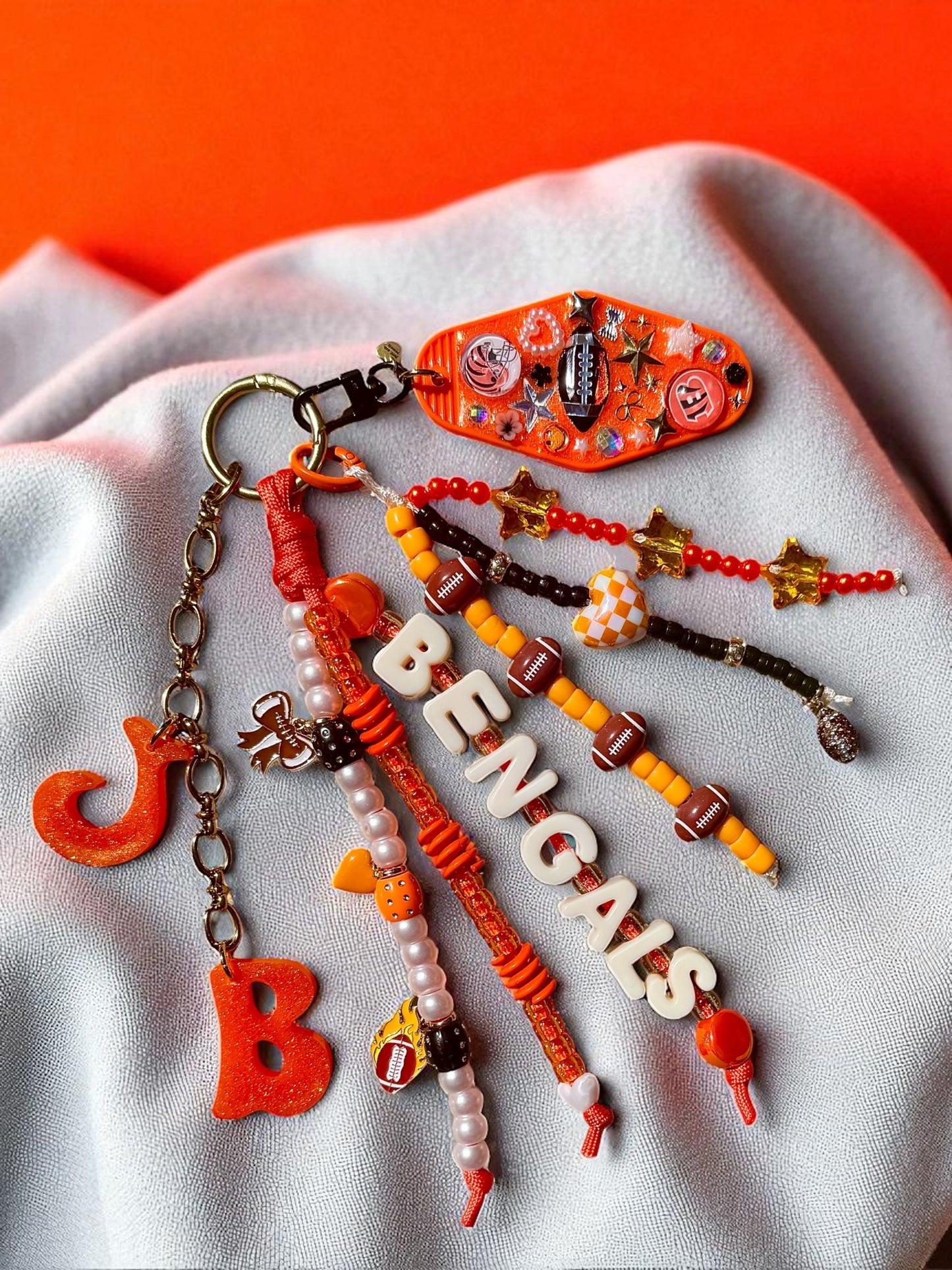 CUSTOM bag charm/keychain DELUXE