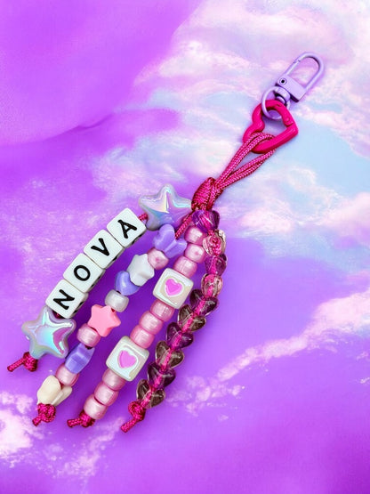 CUSTOM bag charm/keychain