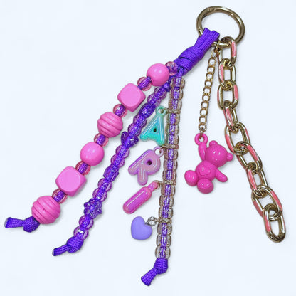 CUSTOM bag charm/keychain