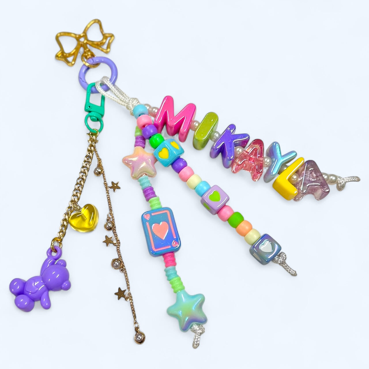 CUSTOM bag charm/keychain